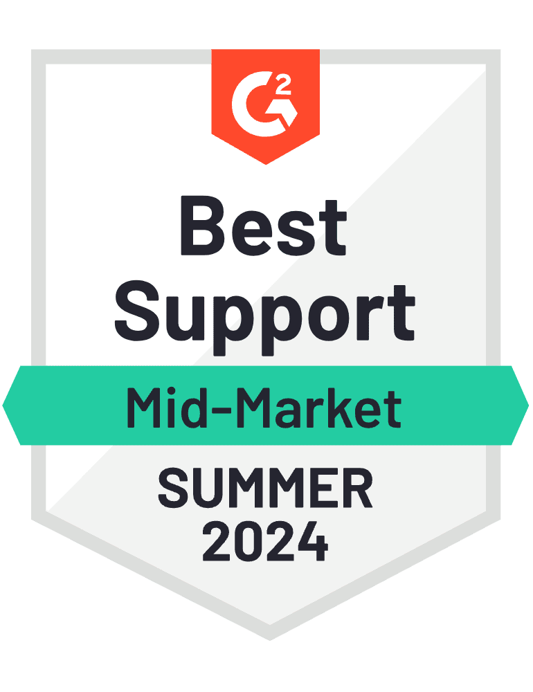 G2 Best support Summer 2024