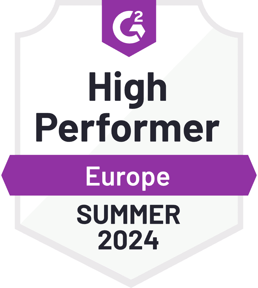 G2 High Performer Europe  2024